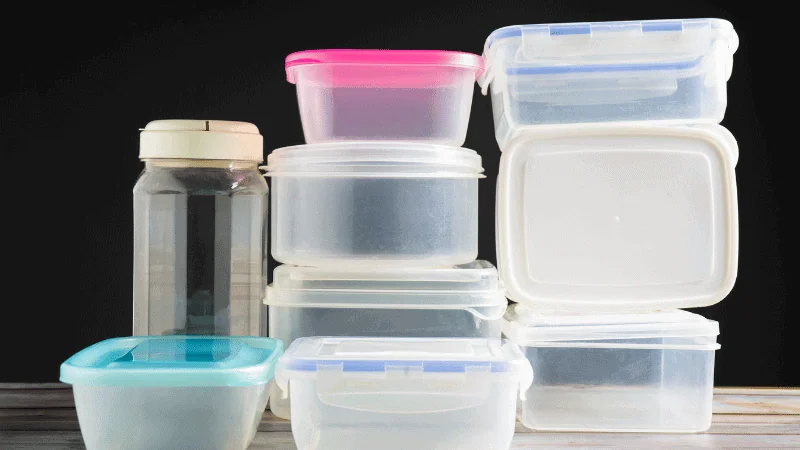 plastic containers